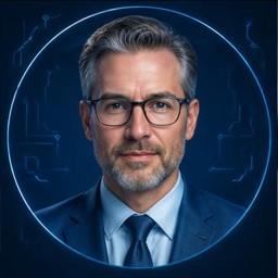 Fictional human portrait for P11; not the actual participant