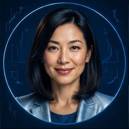 Fictional human portrait for P2; not the actual participant